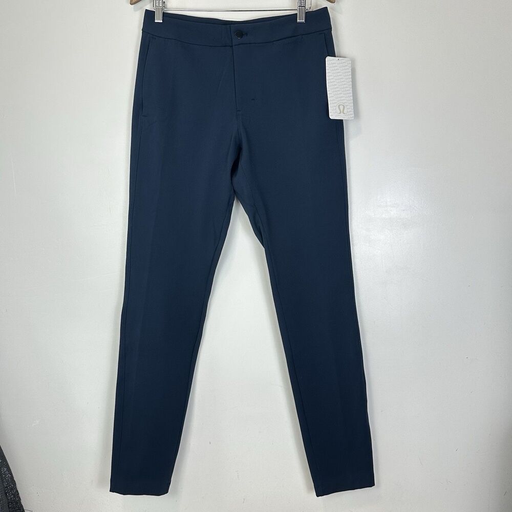 Lululemon Sojourn Pant Nautical Navy Sz 31 NWT Travel Golf Quiet Luxury